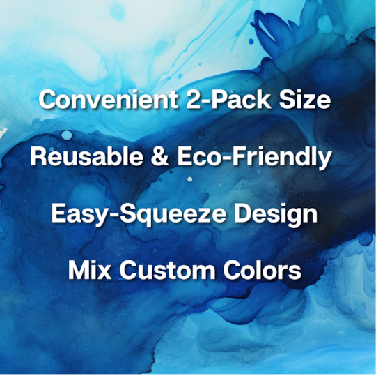 Tulip® 4oz. Tie-Dye Mixing Bottles, 2ct.